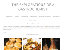 Tablet Screenshot of gastrochemist.com